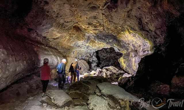 Lava Tube of Montana Corona