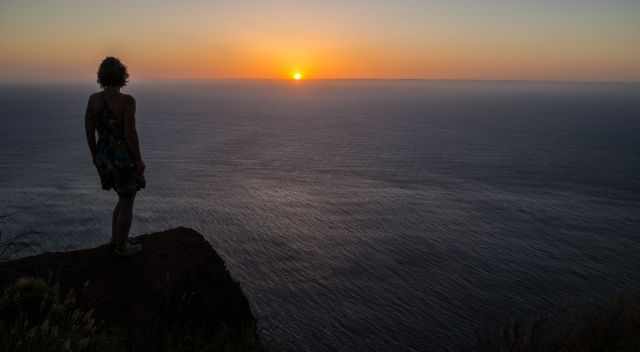 Sunset from the Vermelho Outlook