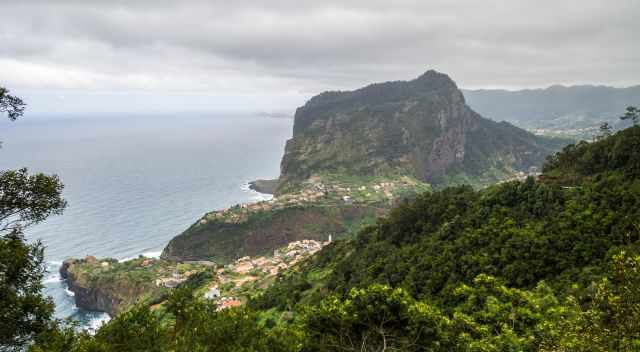 Porta da Cruz in the north of Madeira