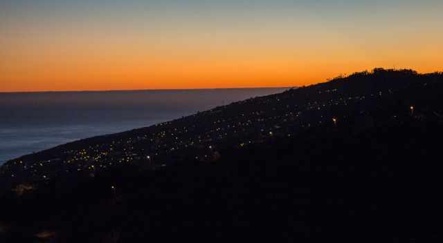 Sunset from Arco da Calheta