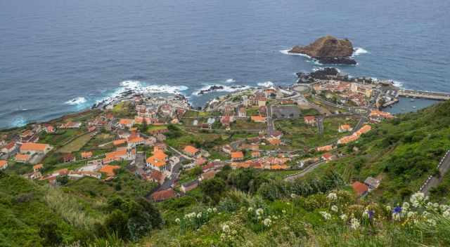 Porto Moniz from the top