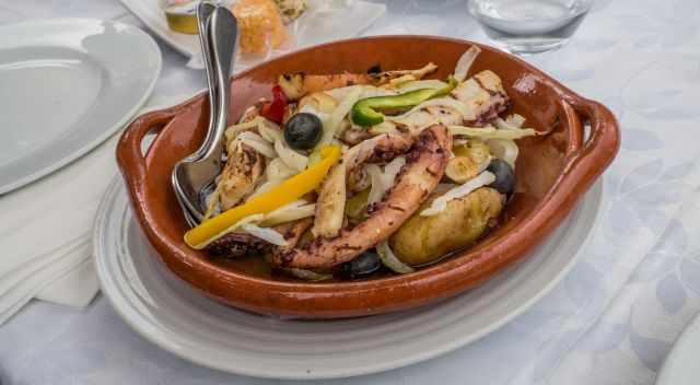 Polvo Dish in Madeira