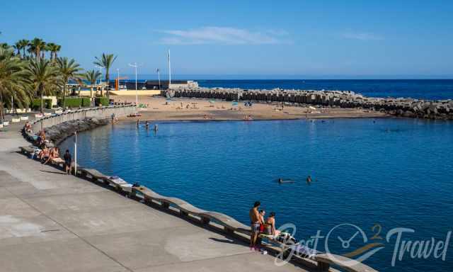 One of the two Calheta Beaches