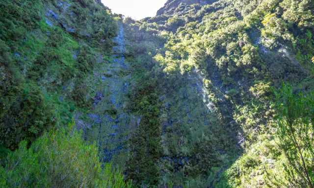 The Caldeirao do Inferno - the end of the Levada hiking trail