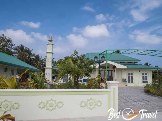 A mosque at the harbour.