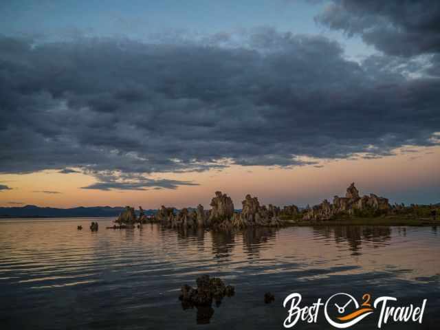 Mono Lake at sunset