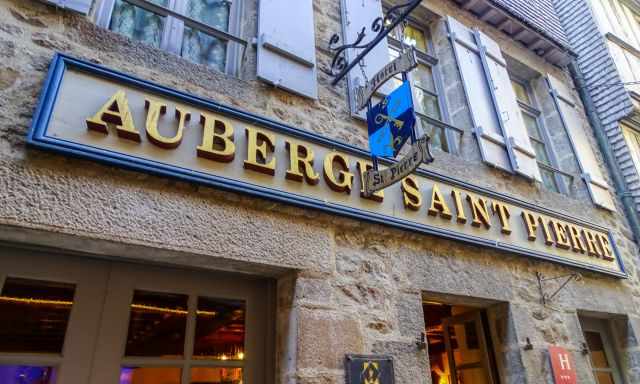 Auberge Saint Pierre - where you get the "Hogwarts" feeling