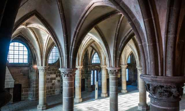 The Abbey in Mont Saint Michel