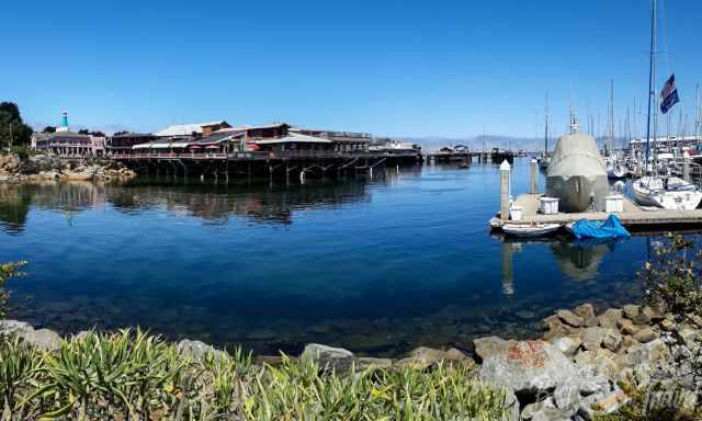 Monterey Harbour on a sunny day