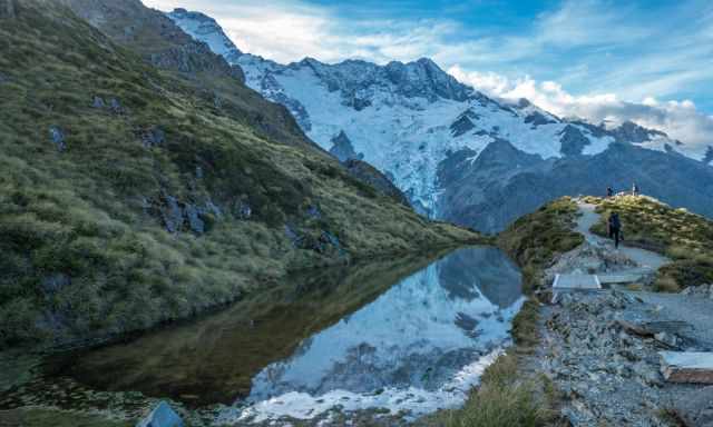 The Sealy Tarns Track to Mueller Hut