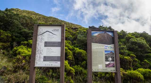 Information Boards at the Mountain Hut