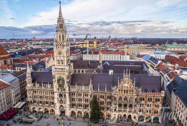 Marienplatz and the New Town Hall