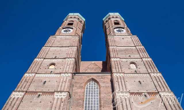 The bell towers of Frauenkirche