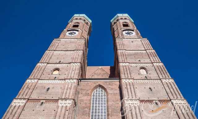 The bell towers of Frauenkirche