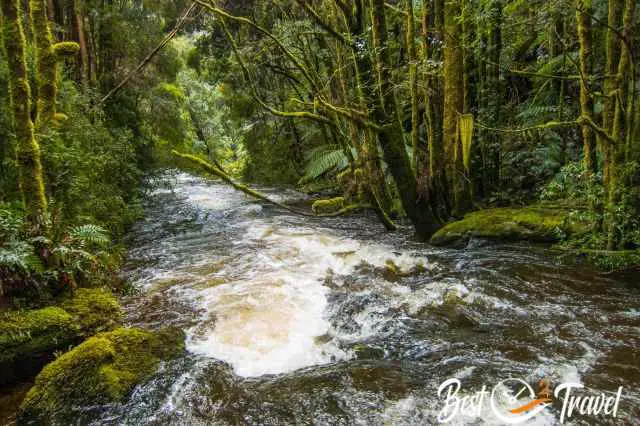 The immense flow of Nelson River