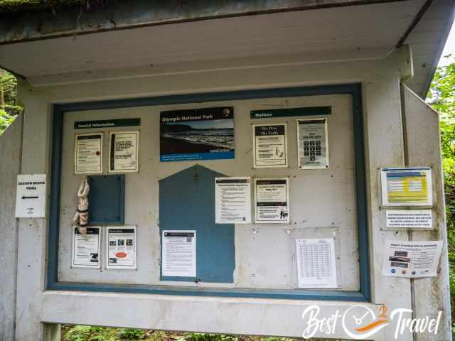 Information about the tides, regulations and the National Park
