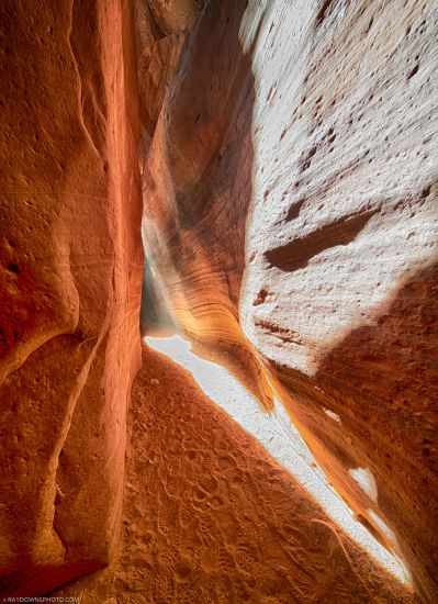 Light Beam in the canyon