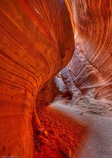 Peek a Boo the orange red canyon