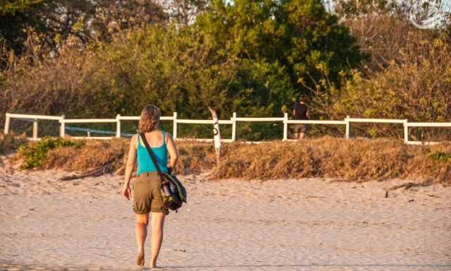 Playa Grande Beach and protected turtle zone