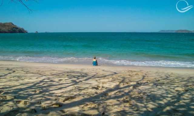 Playa Grande Beach and its emerald green sea