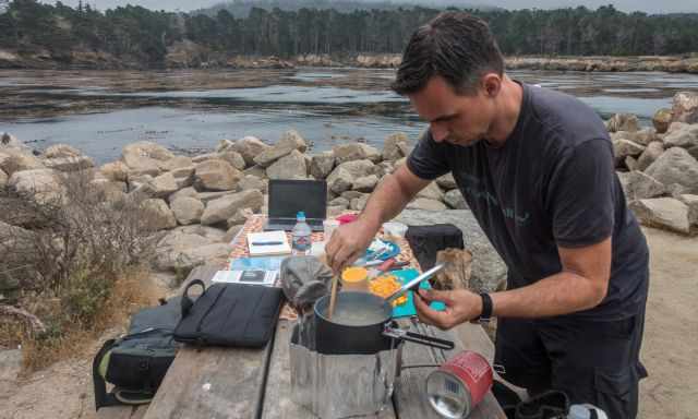 Picnic Table in Point Lobos