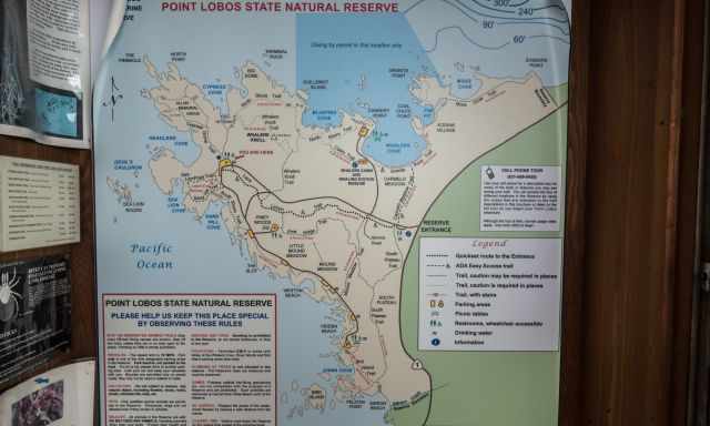 Hiking Map Point Lobos