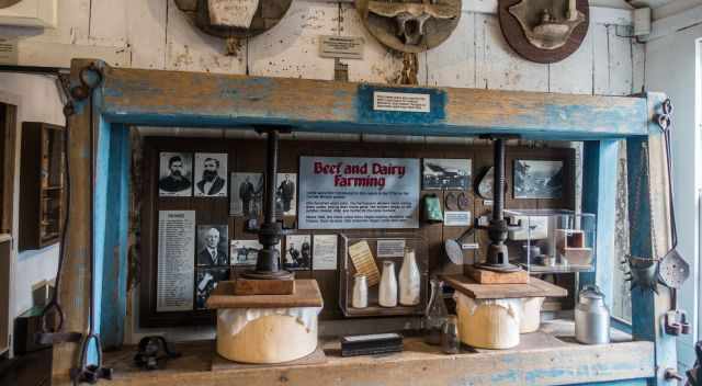 Point Lobos Whaling Museum from inside