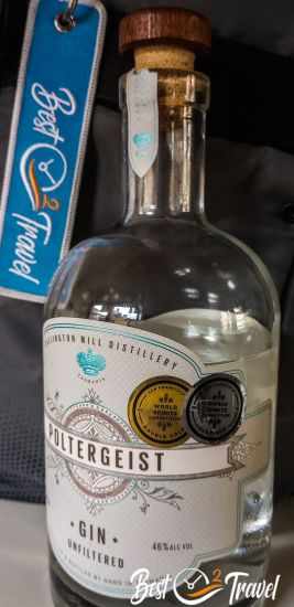 A bootle of Poltergeist Gin