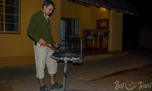 A braai in South Africa