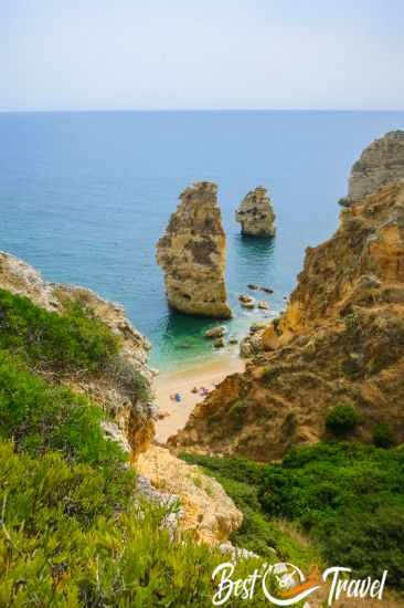 View from the Cliffs to Paria da Marinha