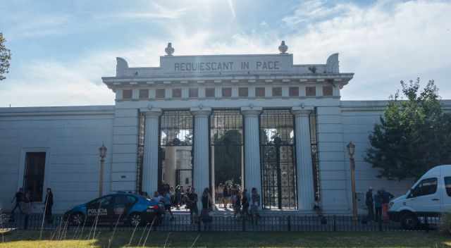 The Recoleta entrance