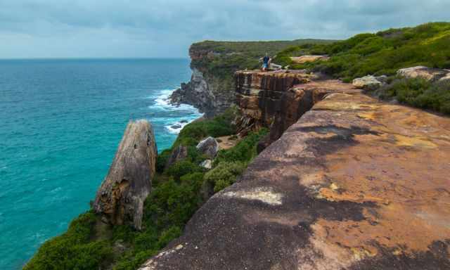 The coastal track in the Royal National Park