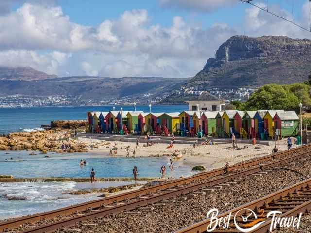 Beach Huts in Muizenberg