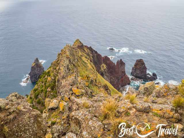 The wild cliffs of Ponta dos Rosais
