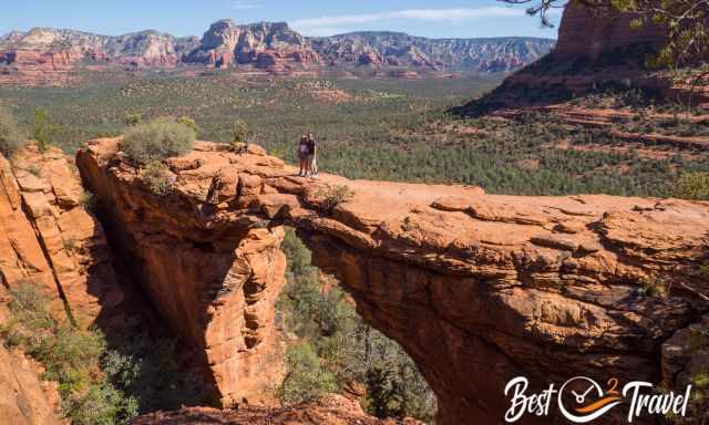 Devil's Bridge in Sedona