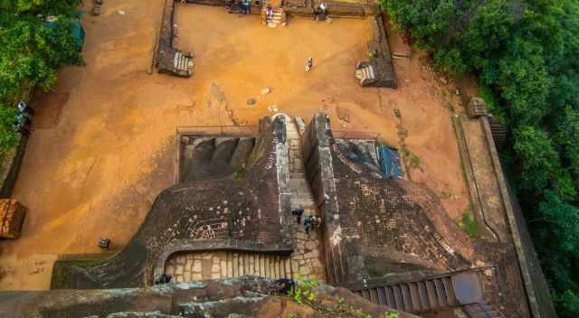The Lion Paws of Sigiriya