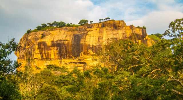 The summit of Sigiriya Rock