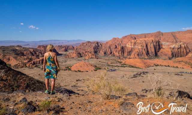 The Snow Canyon Viewpoint