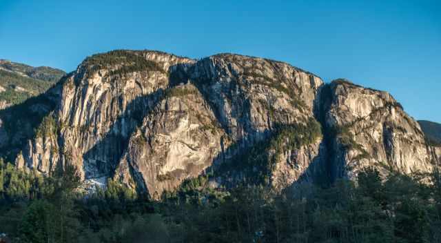 The three peaks of Stawamus Chief