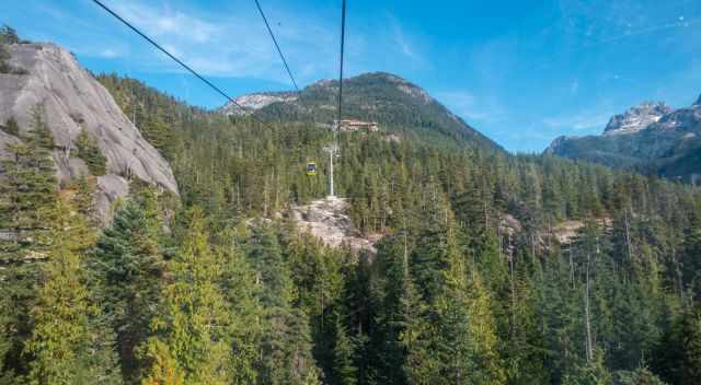 Sea to Sky Gondola offering awesome views