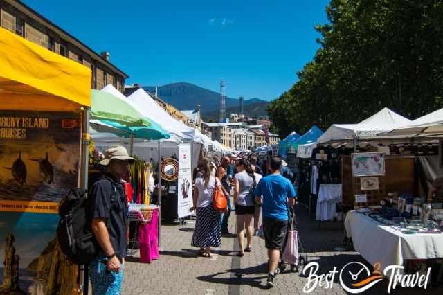 The Saturday Salamancer Market on a sunny day