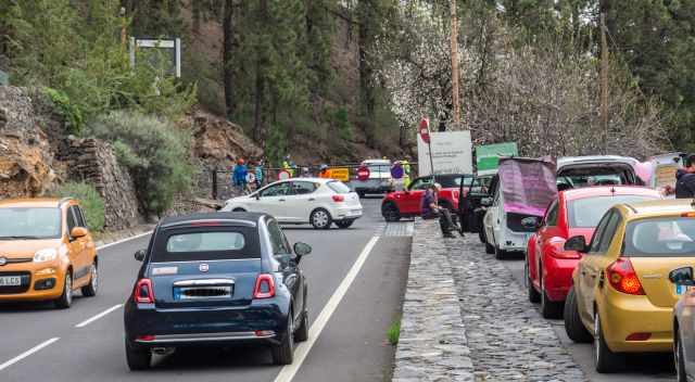 Gate in Vilaflor up to Teide closed