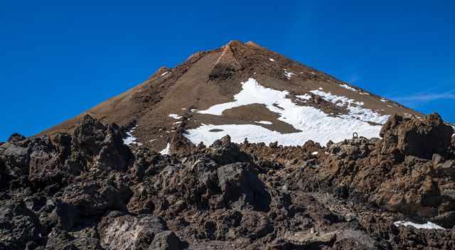 View to Teide from the cable car station