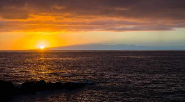 Sunrise with Gran Canaria in the front