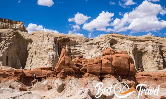 The most popular toadstool and balancing rock formation