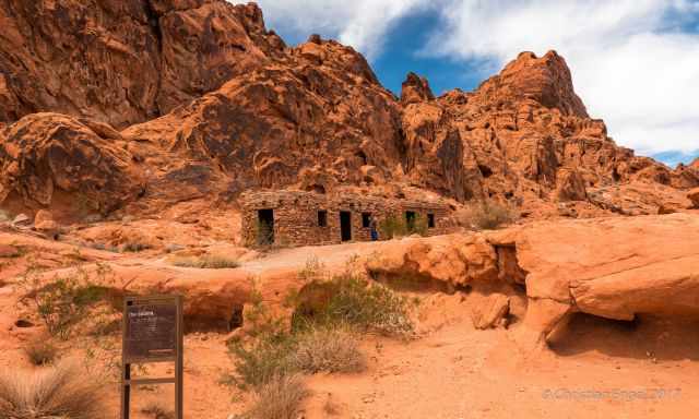 The Cabins in the Valley of Fire