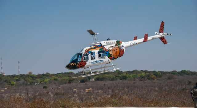 Helicopter for the Vic Falls 