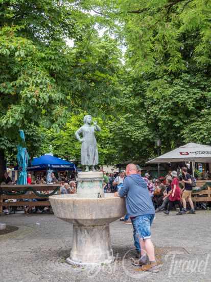 One more fountain on Viktualienmarkt