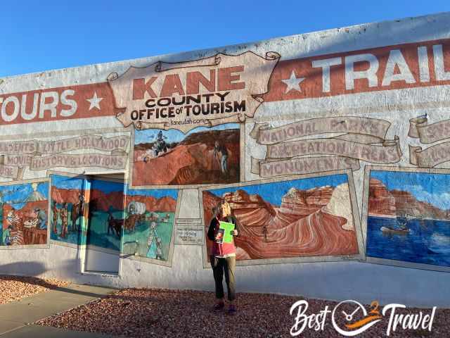 Me at the Kane County Visitor Centre