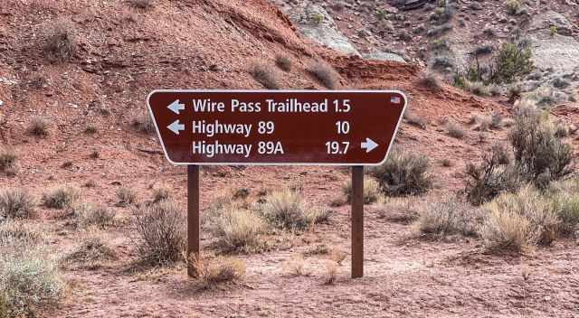 Road Sign on Rock House Valley Road